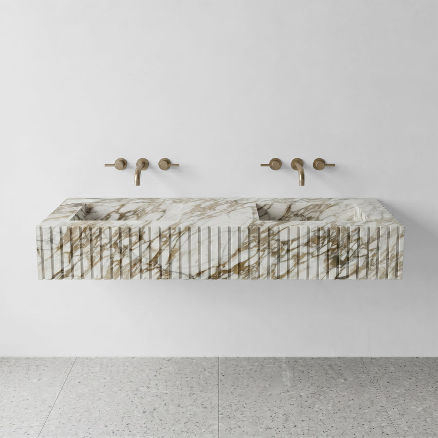 Calacatta Gold — Dvojité · drážkované